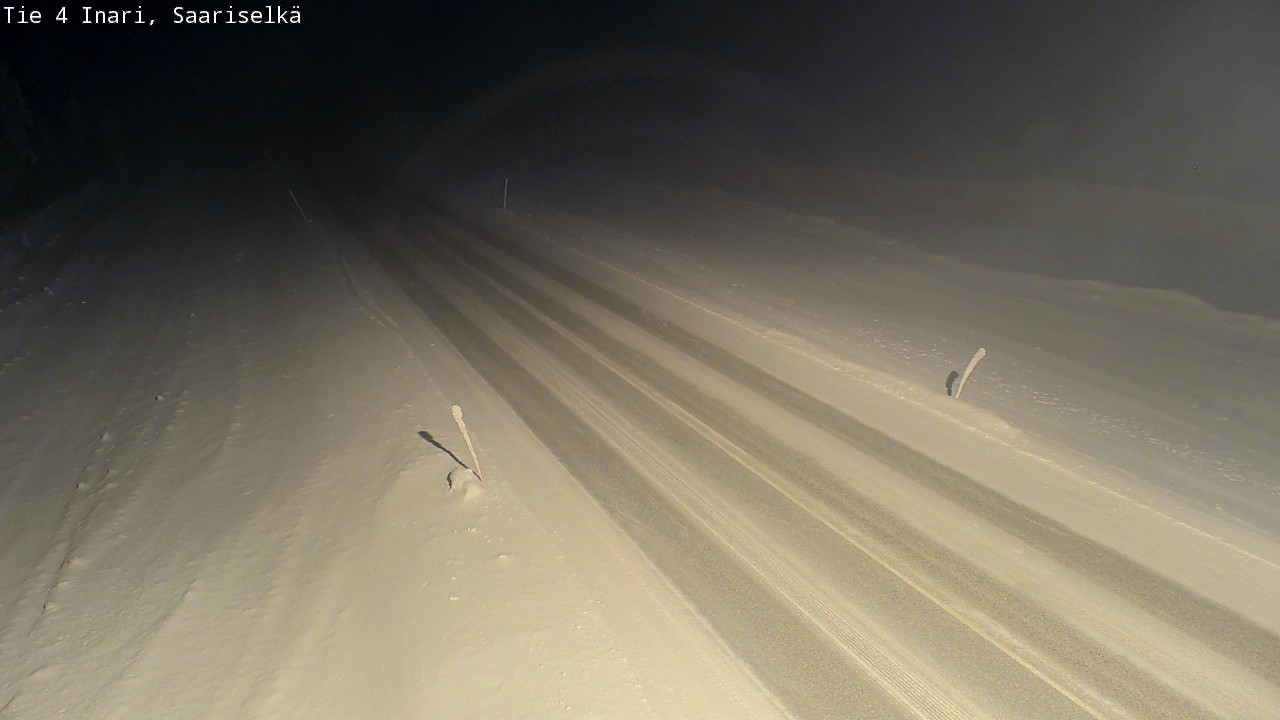 Kelikamerat Kuva Tie 4 Inari, Saariselkä, Kaunispää, Inari, Lappi
