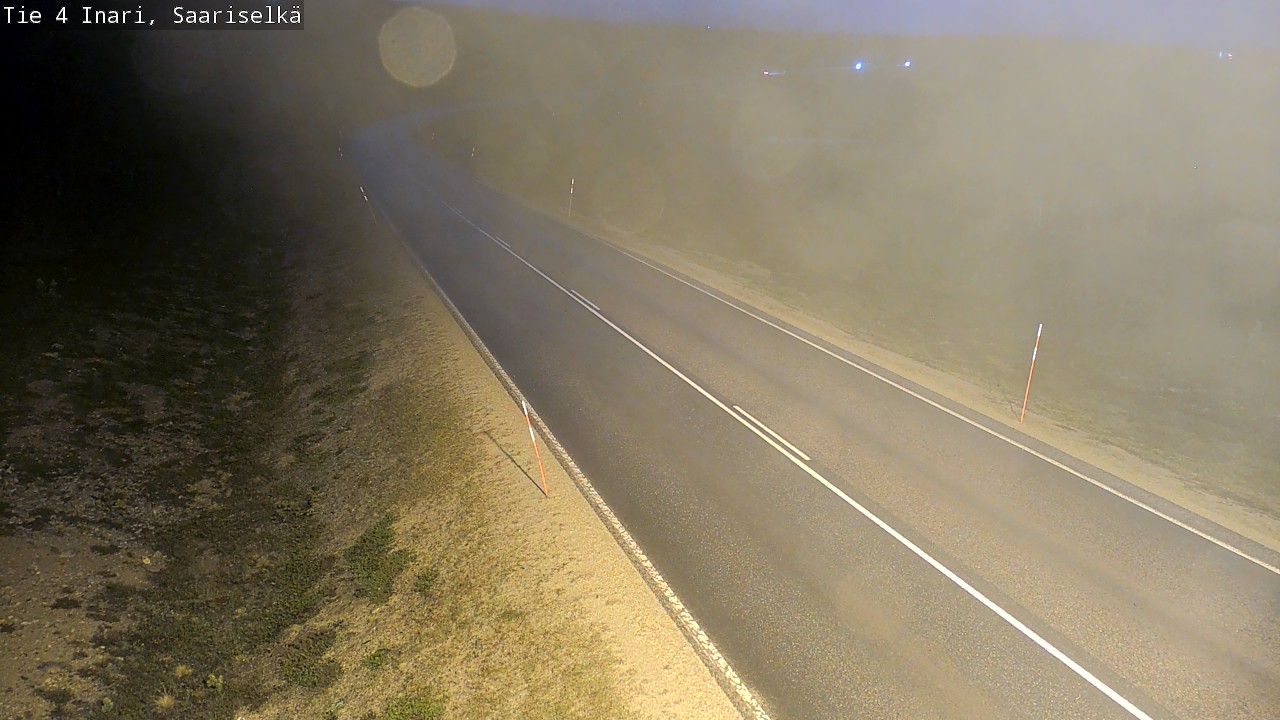 Kelikamerat Kuva Tie 4 Inari, Saariselkä, Kaunispää, Inari, Lappi