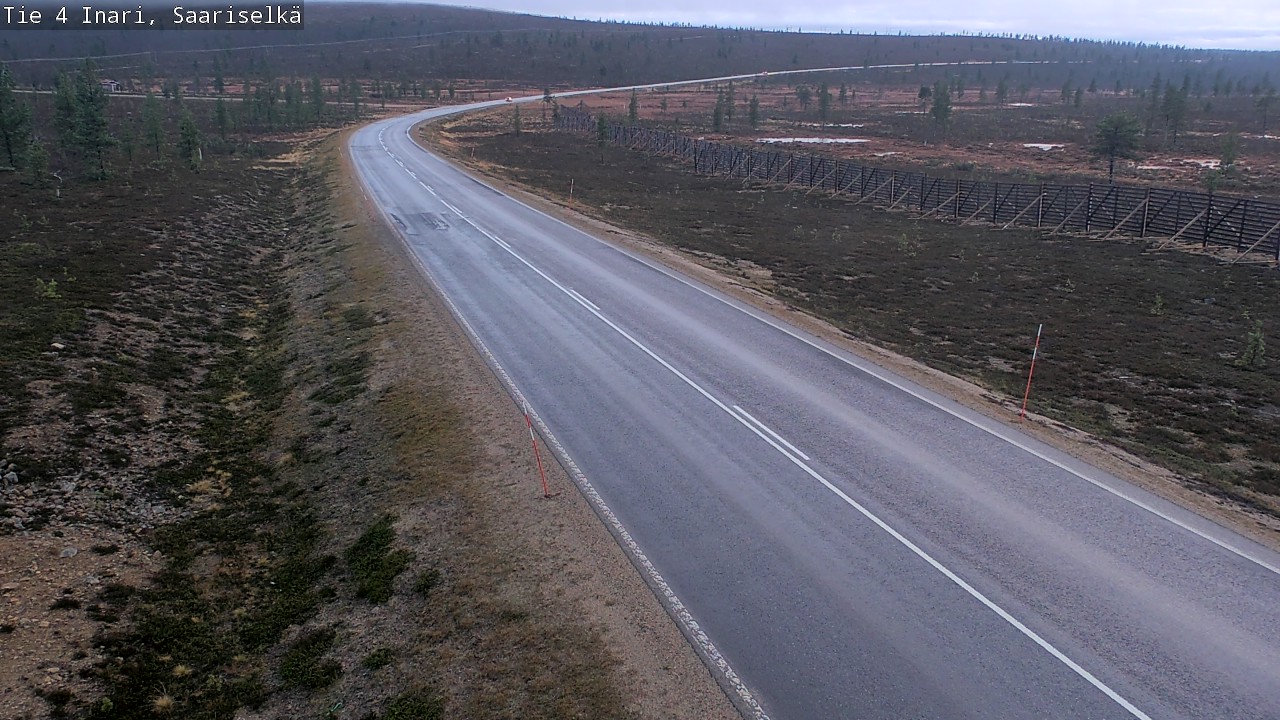 Kelikamerat Kuva Tie 4 Inari, Saariselkä, Kaunispää, Inari, Lappi