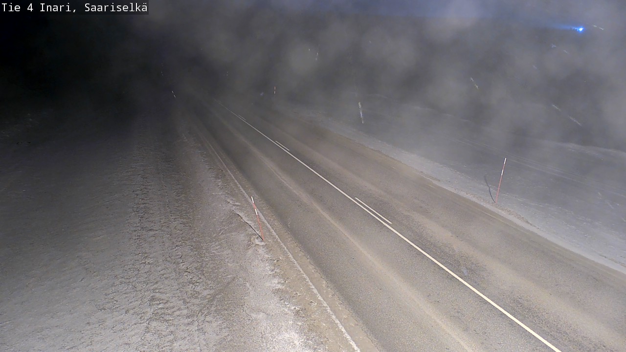 Kelikamerat Kuva Tie 4 Inari, Saariselkä, Kaunispää, Inari, Lappi