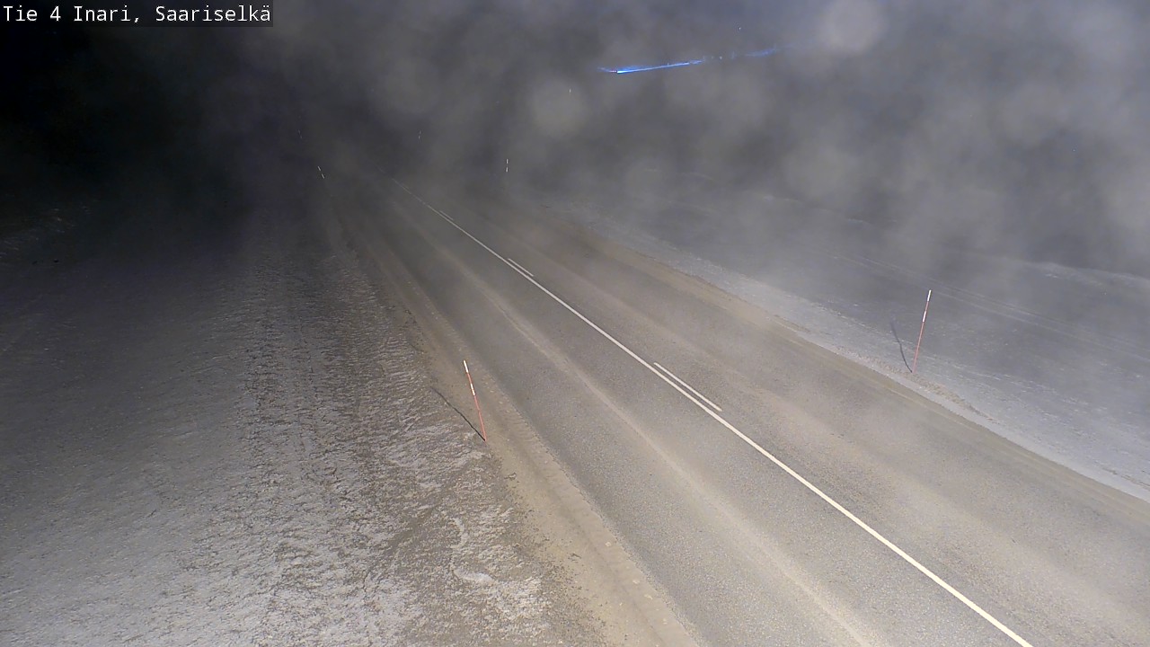 Kelikamerat Kuva Tie 4 Inari, Saariselkä, Kaunispää, Inari, Lappi