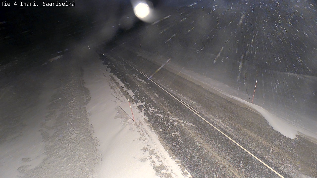 Kelikamerat Kuva Tie 4 Inari, Saariselkä, Kaunispää, Inari, Lappi