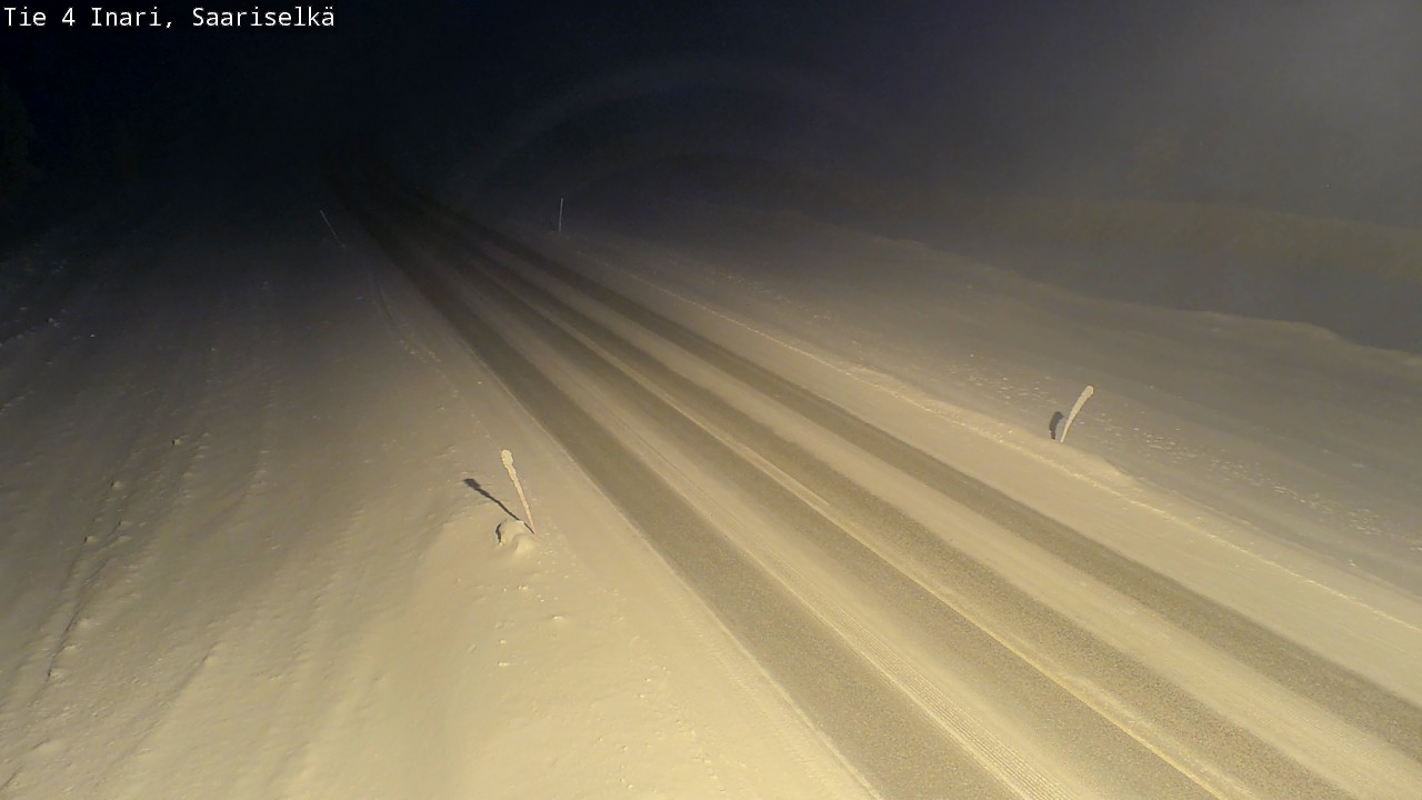 Kelikamerat Kuva Tie 4 Inari, Saariselkä, Kaunispää, Inari, Lappi