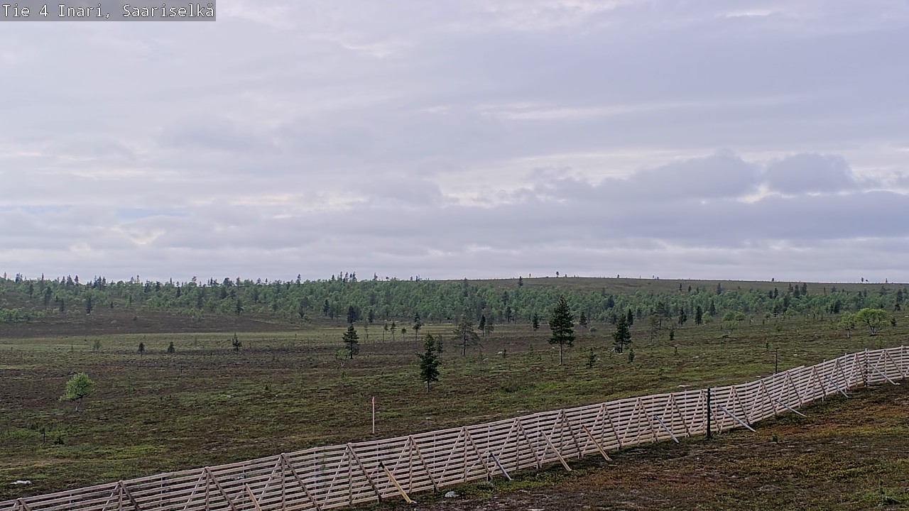 Kelikamerat Kuva Tie 4 Inari, Saariselkä, Kaunispää, Inari, Lappi