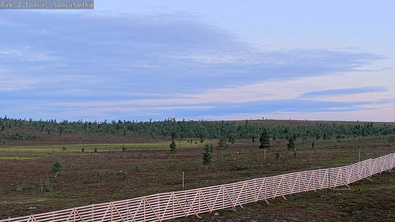 Kelikamerat Kuva Tie 4 Inari, Saariselkä, Kaunispää, Inari, Lappi