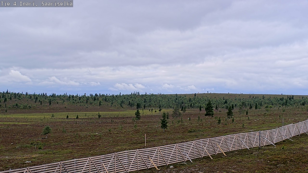 Kelikamerat Kuva Tie 4 Inari, Saariselkä, Kaunispää, Inari, Lappi