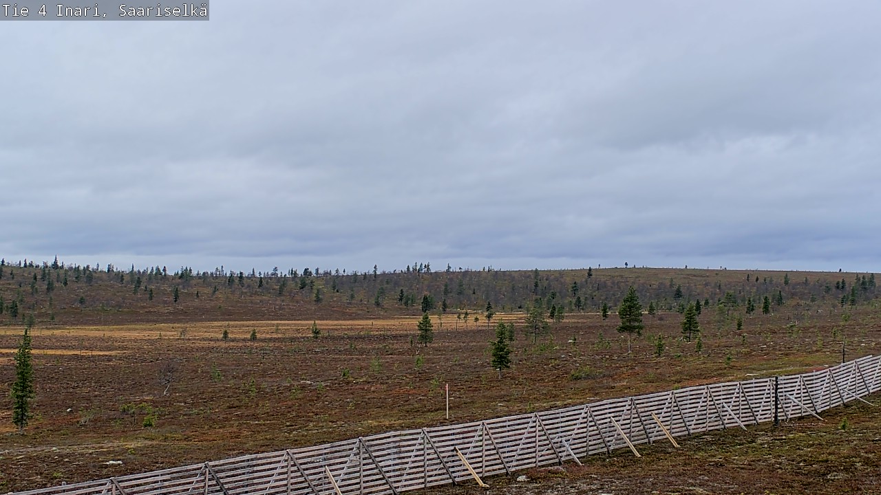 Kelikamerat Kuva Tie 4 Inari, Saariselkä, Kaunispää, Inari, Lappi