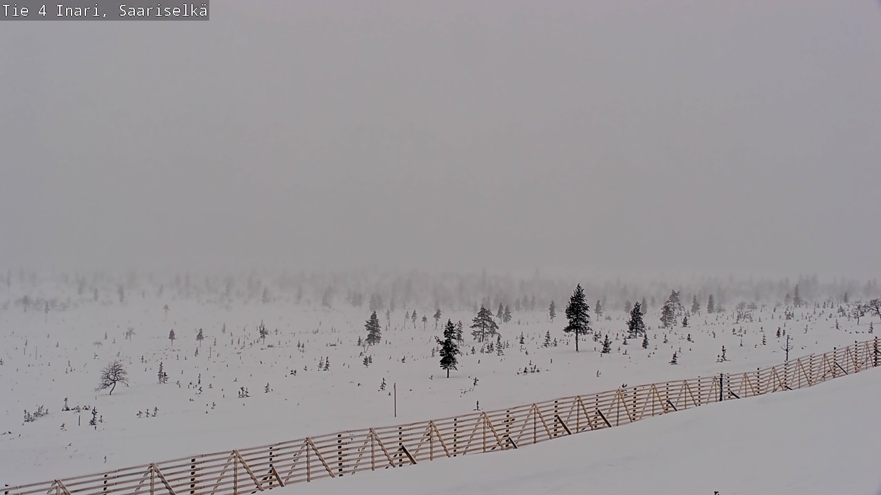 Kelikamerat Kuva Tie 4 Inari, Saariselkä, Kaunispää, Inari, Lappi