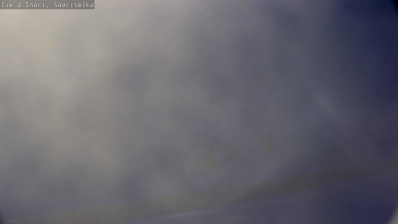Weather Camera Image Road 4 Inari, Saariselkä, Kaunispää, Inari, Lappi