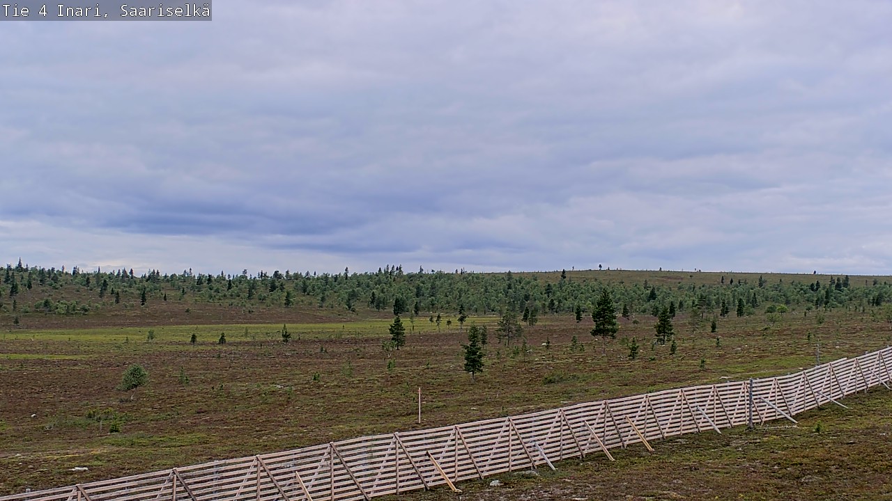 Kelikamerat Kuva Tie 4 Inari, Saariselkä, Kaunispää, Inari, Lappi