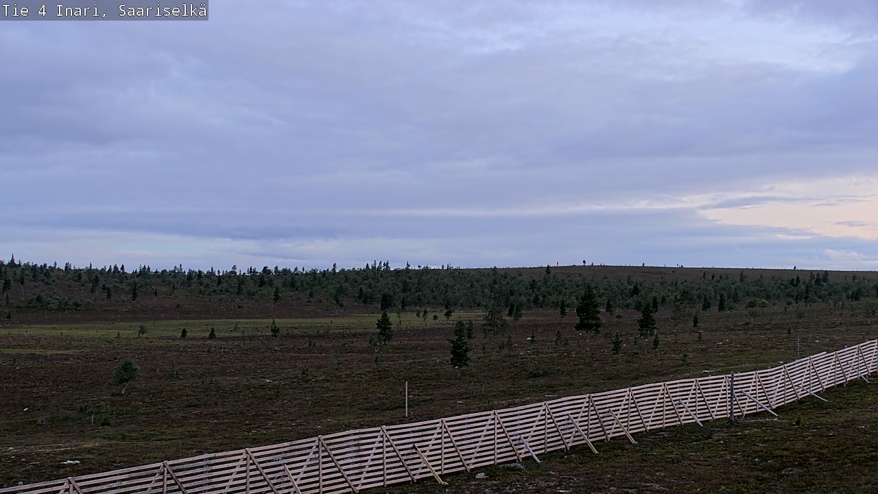Kelikamerat Kuva Tie 4 Inari, Saariselkä, Kaunispää, Inari, Lappi