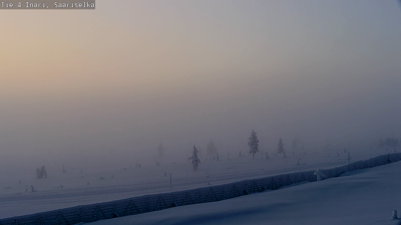 Kelikamerat Kuva Tie 4 Inari, Saariselkä, Kaunispää, Inari, Lappi