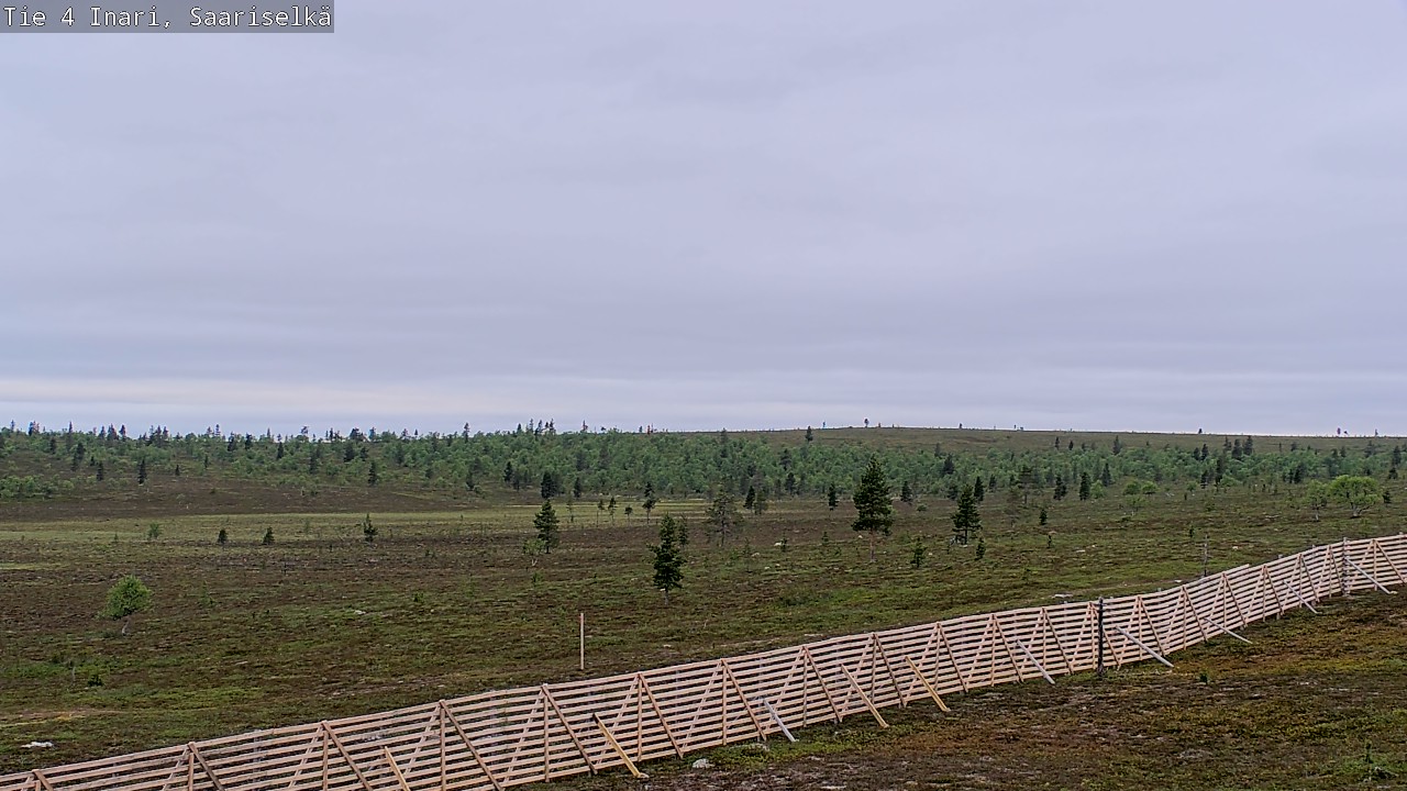 Kelikamerat Kuva Tie 4 Inari, Saariselkä, Kaunispää, Inari, Lappi