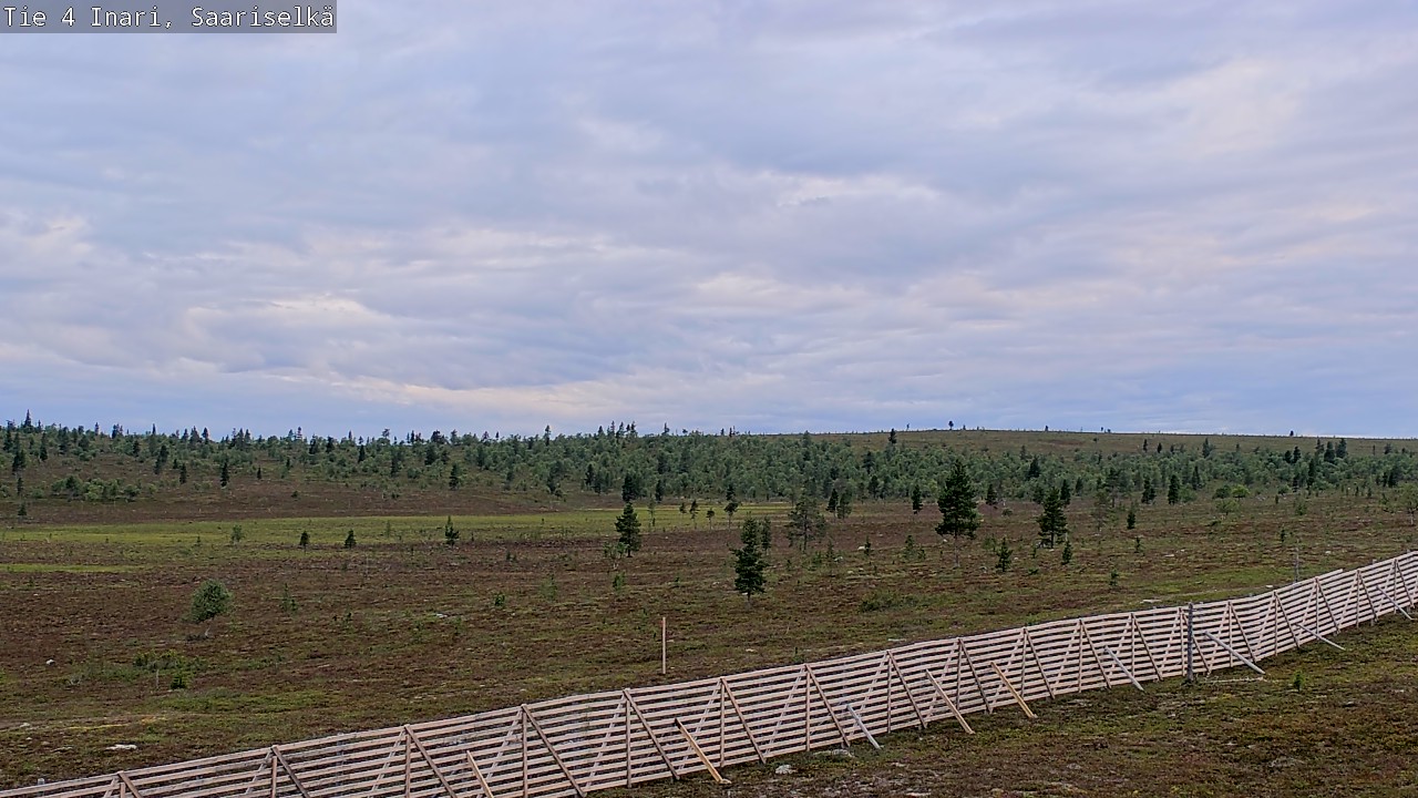 Kelikamerat Kuva Tie 4 Inari, Saariselkä, Kaunispää, Inari, Lappi