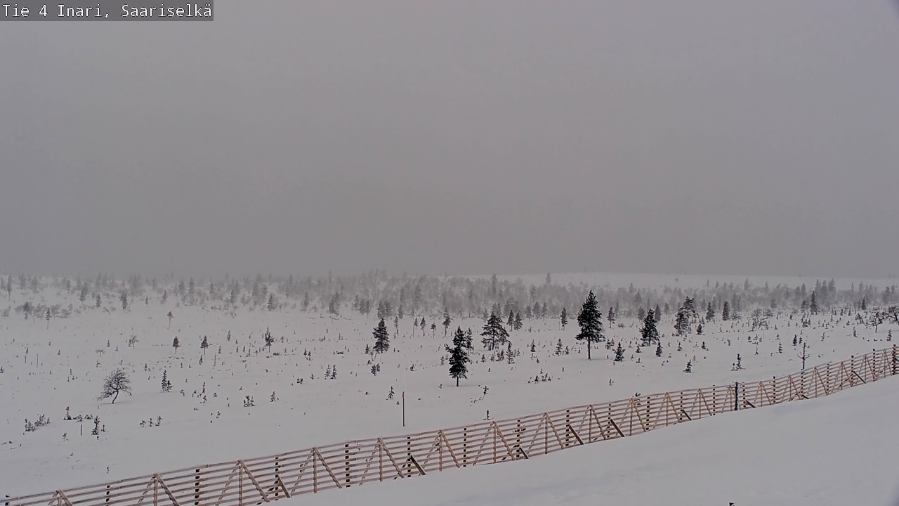 Kelikamerat Kuva Tie 4 Inari, Saariselkä, Kaunispää, Inari, Lappi