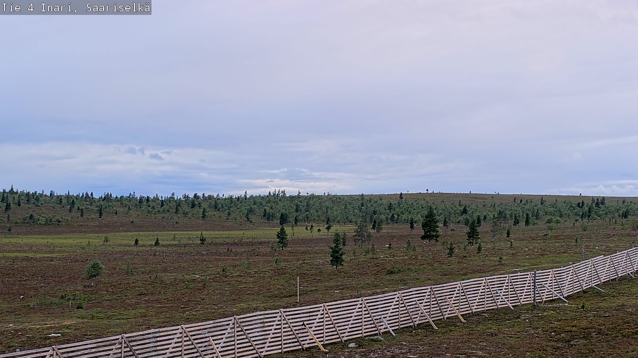 Kelikamerat Kuva Tie 4 Inari, Saariselkä, Kaunispää, Inari, Lappi