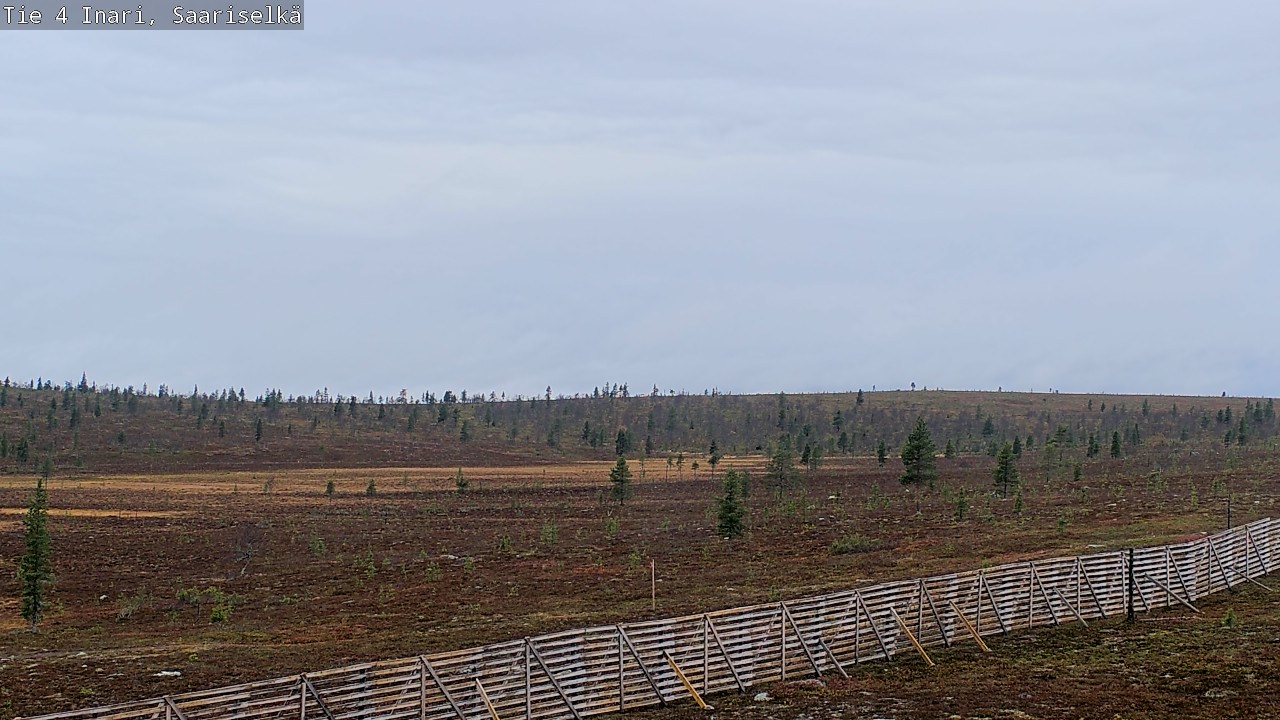 Kelikamerat Kuva Tie 4 Inari, Saariselkä, Kaunispää, Inari, Lappi