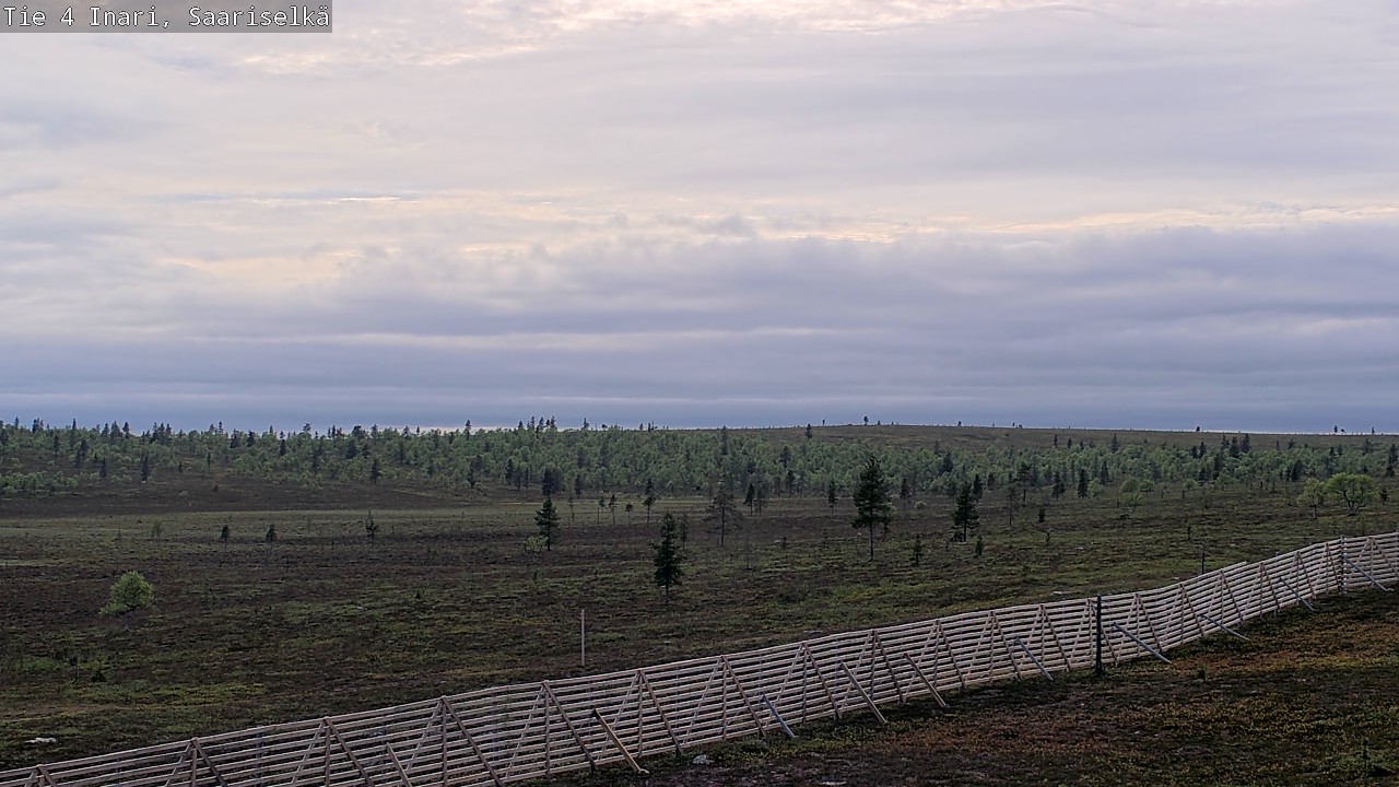Kelikamerat Kuva Tie 4 Inari, Saariselkä, Kaunispää, Inari, Lappi