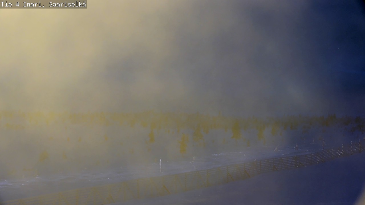 Kelikamerat Kuva Tie 4 Inari, Saariselkä, Kaunispää, Inari, Lappi