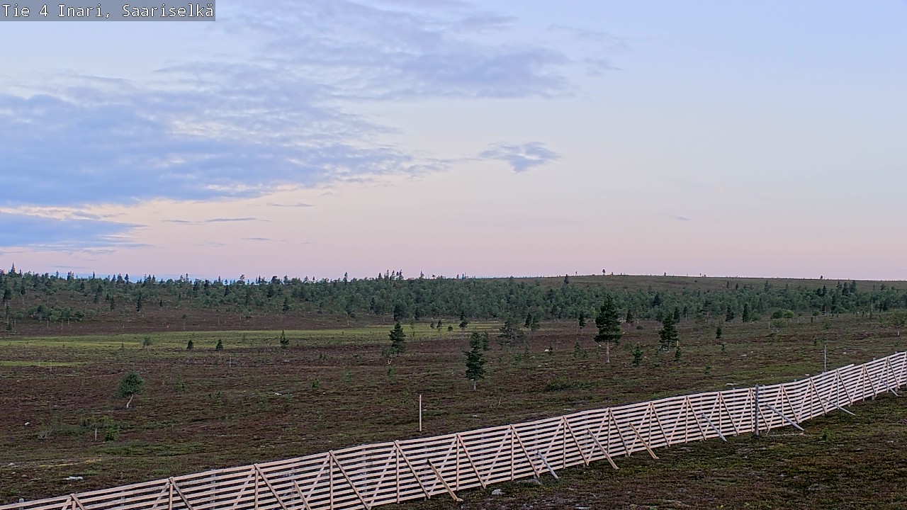 Kelikamerat Kuva Tie 4 Inari, Saariselkä, Kaunispää, Inari, Lappi