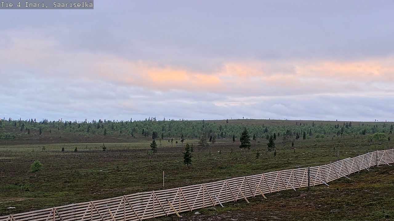 Kelikamerat Kuva Tie 4 Inari, Saariselkä, Kaunispää, Inari, Lappi