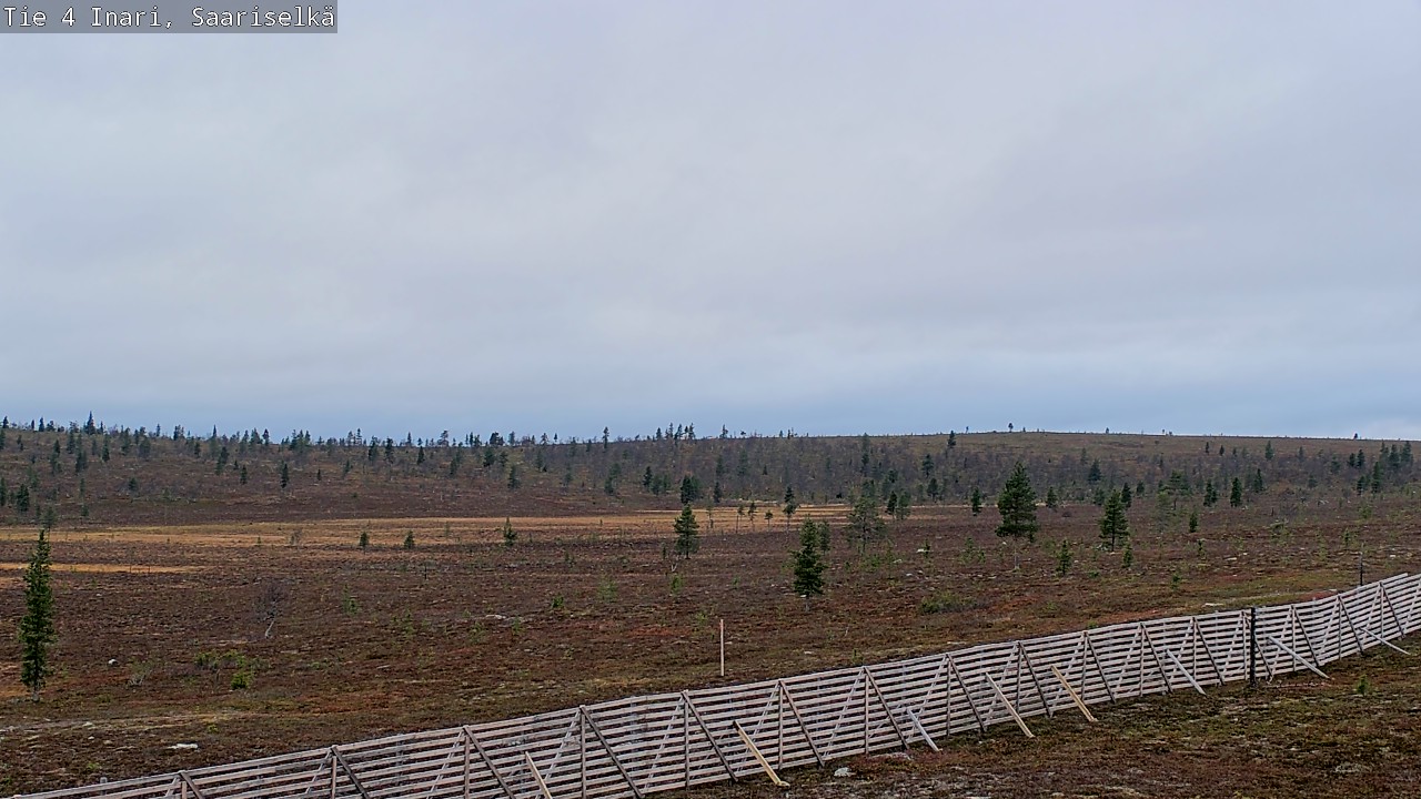 Kelikamerat Kuva Tie 4 Inari, Saariselkä, Kaunispää, Inari, Lappi