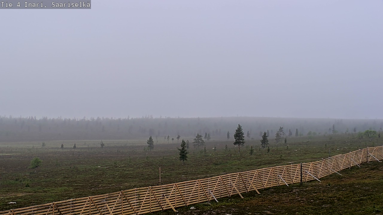 Kelikamerat Kuva Tie 4 Inari, Saariselkä, Kaunispää, Inari, Lappi