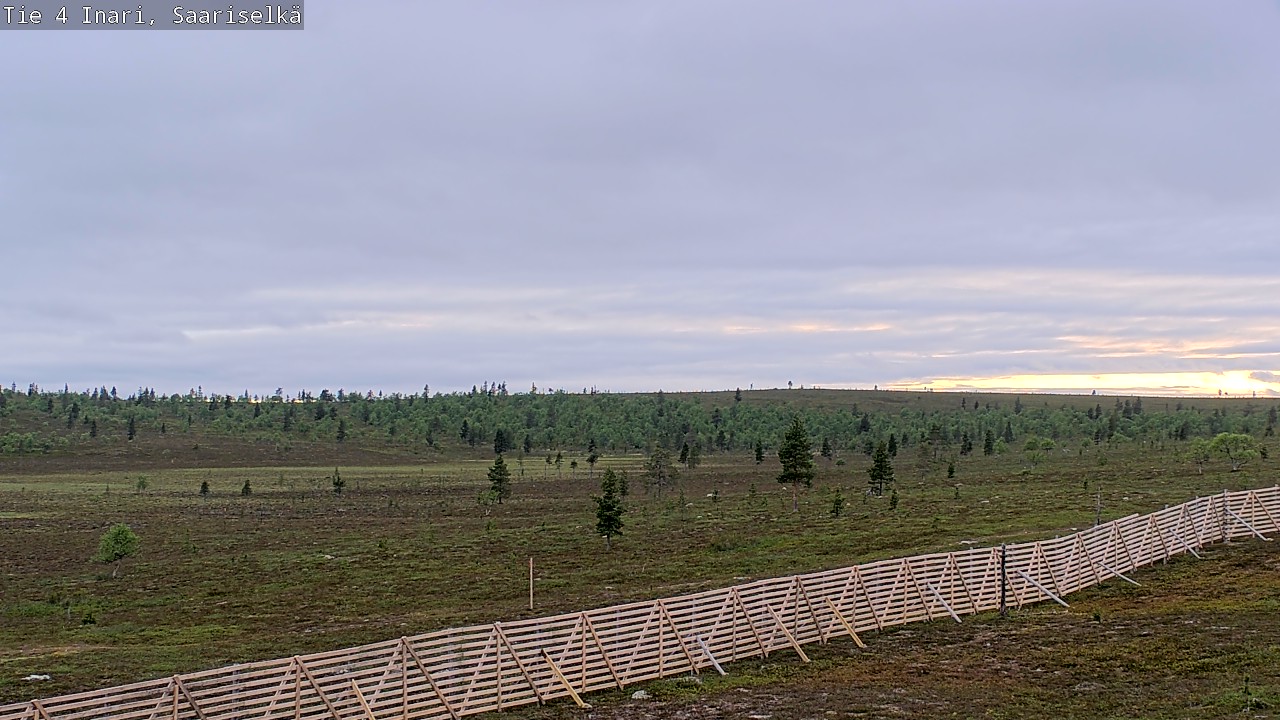 Kelikamerat Kuva Tie 4 Inari, Saariselkä, Kaunispää, Inari, Lappi
