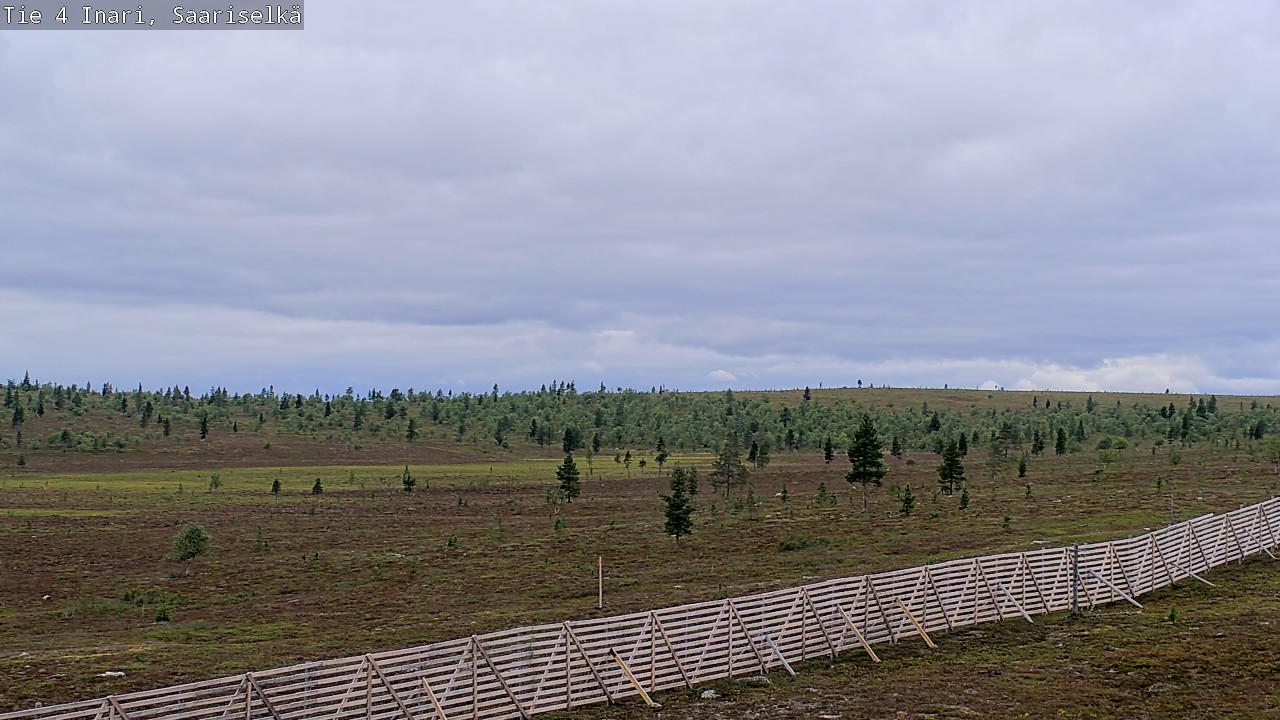 Kelikamerat Kuva Tie 4 Inari, Saariselkä, Kaunispää, Inari, Lappi