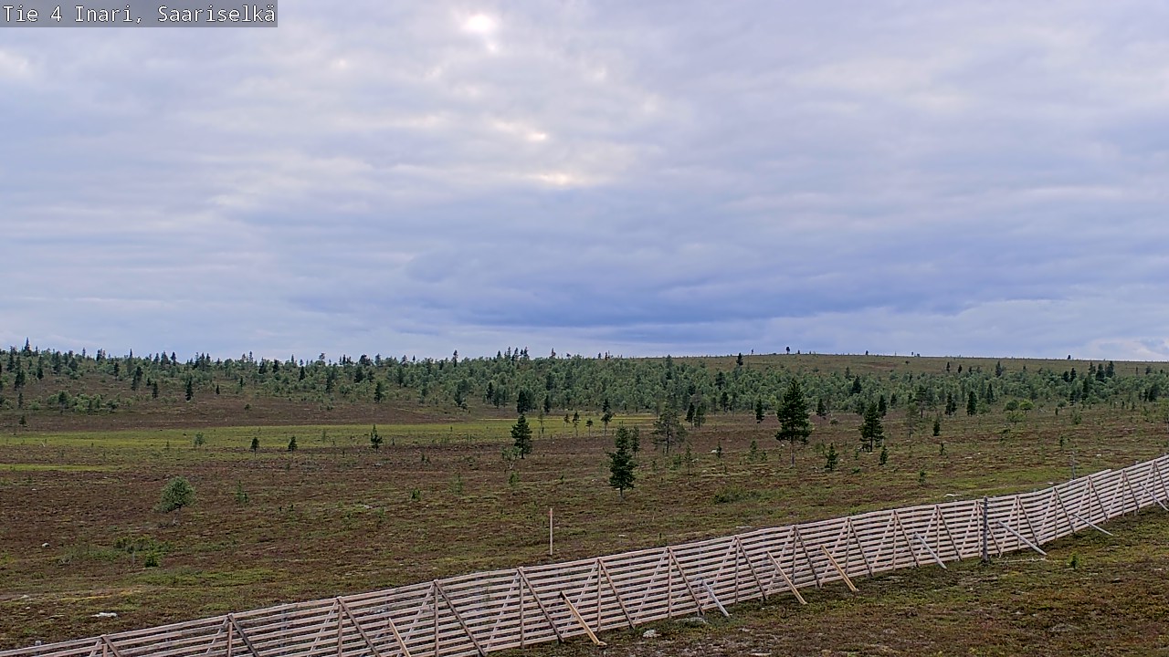 Kelikamerat Kuva Tie 4 Inari, Saariselkä, Kaunispää, Inari, Lappi