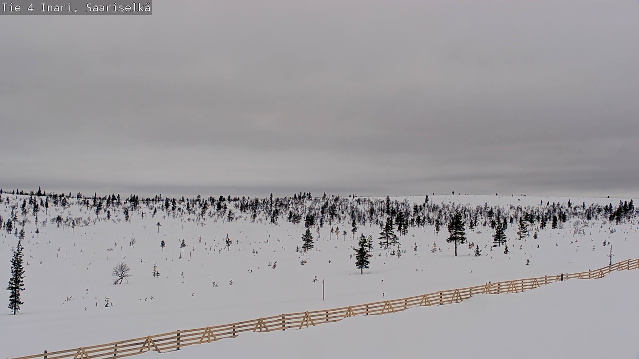 Kelikamerat Kuva Tie 4 Inari, Saariselkä, Kaunispää, Inari, Lappi