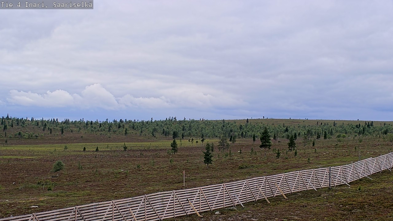 Kelikamerat Kuva Tie 4 Inari, Saariselkä, Kaunispää, Inari, Lappi