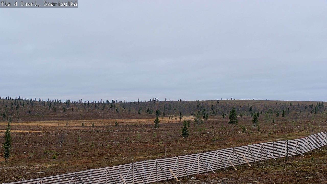Kelikamerat Kuva Tie 4 Inari, Saariselkä, Kaunispää, Inari, Lappi