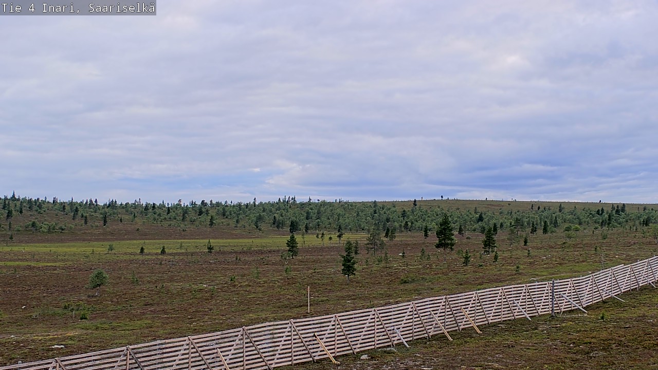 Kelikamerat Kuva Tie 4 Inari, Saariselkä, Kaunispää, Inari, Lappi