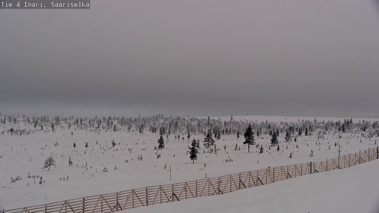 Kelikamerat Kuva Tie 4 Inari, Saariselkä, Kaunispää, Inari, Lappi