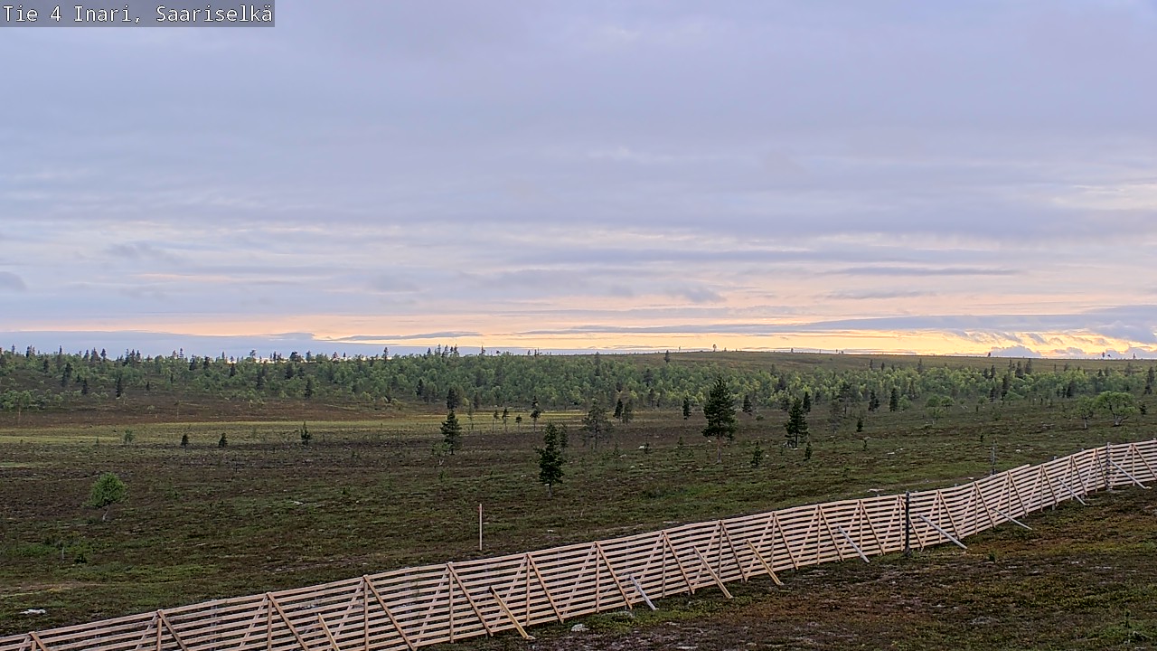 Kelikamerat Kuva Tie 4 Inari, Saariselkä, Kaunispää, Inari, Lappi