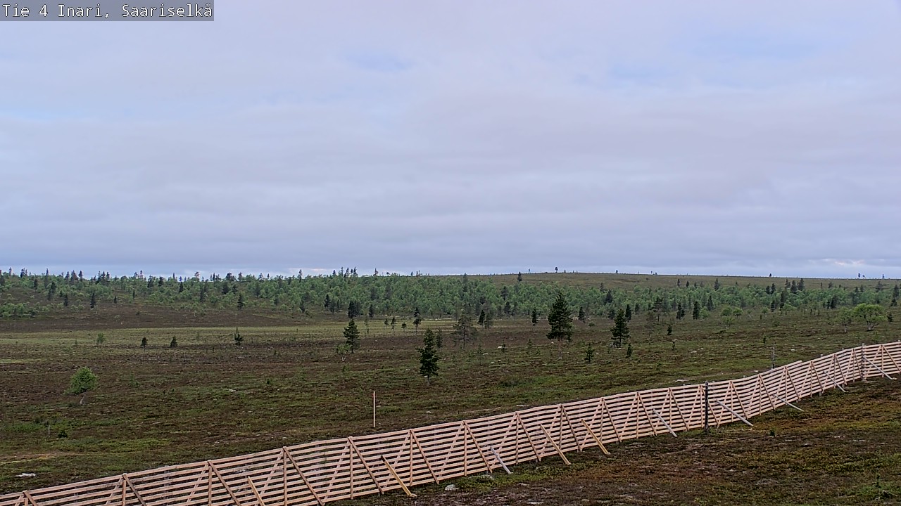 Kelikamerat Kuva Tie 4 Inari, Saariselkä, Kaunispää, Inari, Lappi