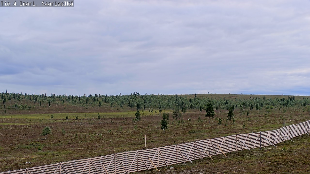 Kelikamerat Kuva Tie 4 Inari, Saariselkä, Kaunispää, Inari, Lappi