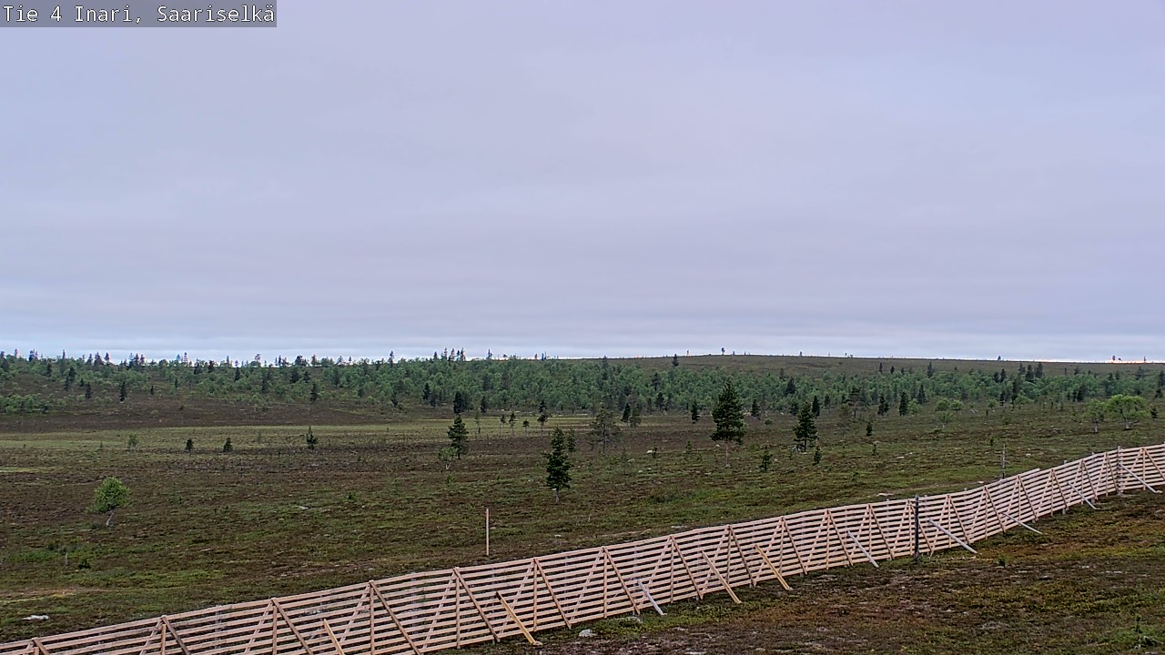 Kelikamerat Kuva Tie 4 Inari, Saariselkä, Kaunispää, Inari, Lappi