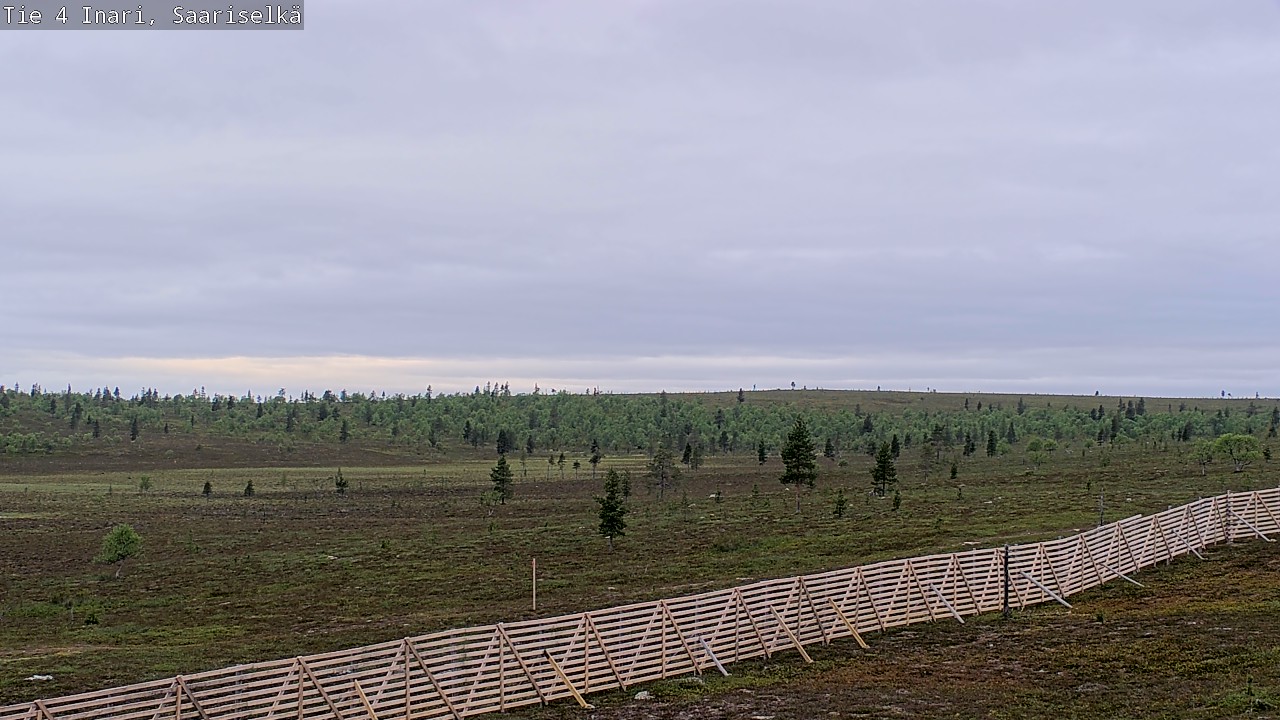 Kelikamerat Kuva Tie 4 Inari, Saariselkä, Kaunispää, Inari, Lappi