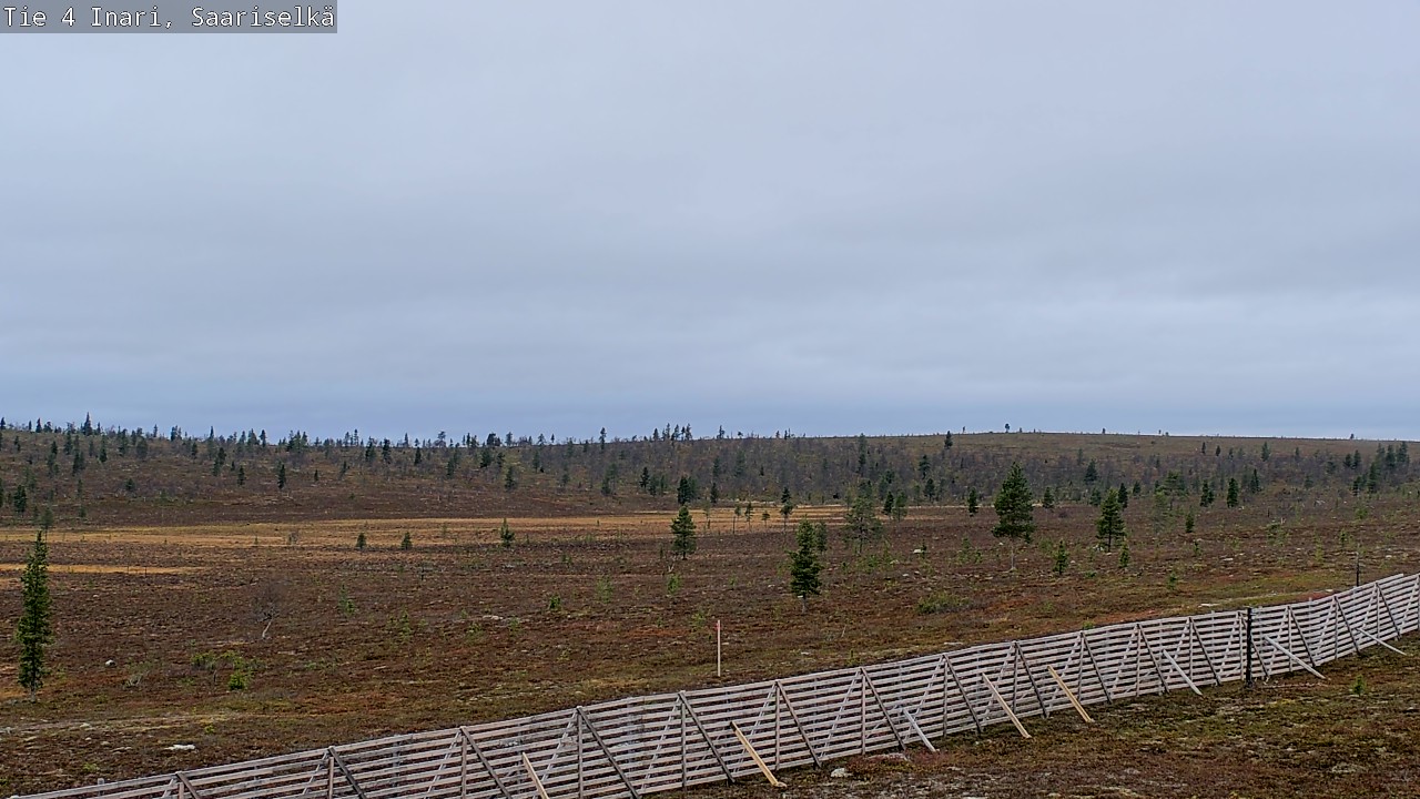 Kelikamerat Kuva Tie 4 Inari, Saariselkä, Kaunispää, Inari, Lappi
