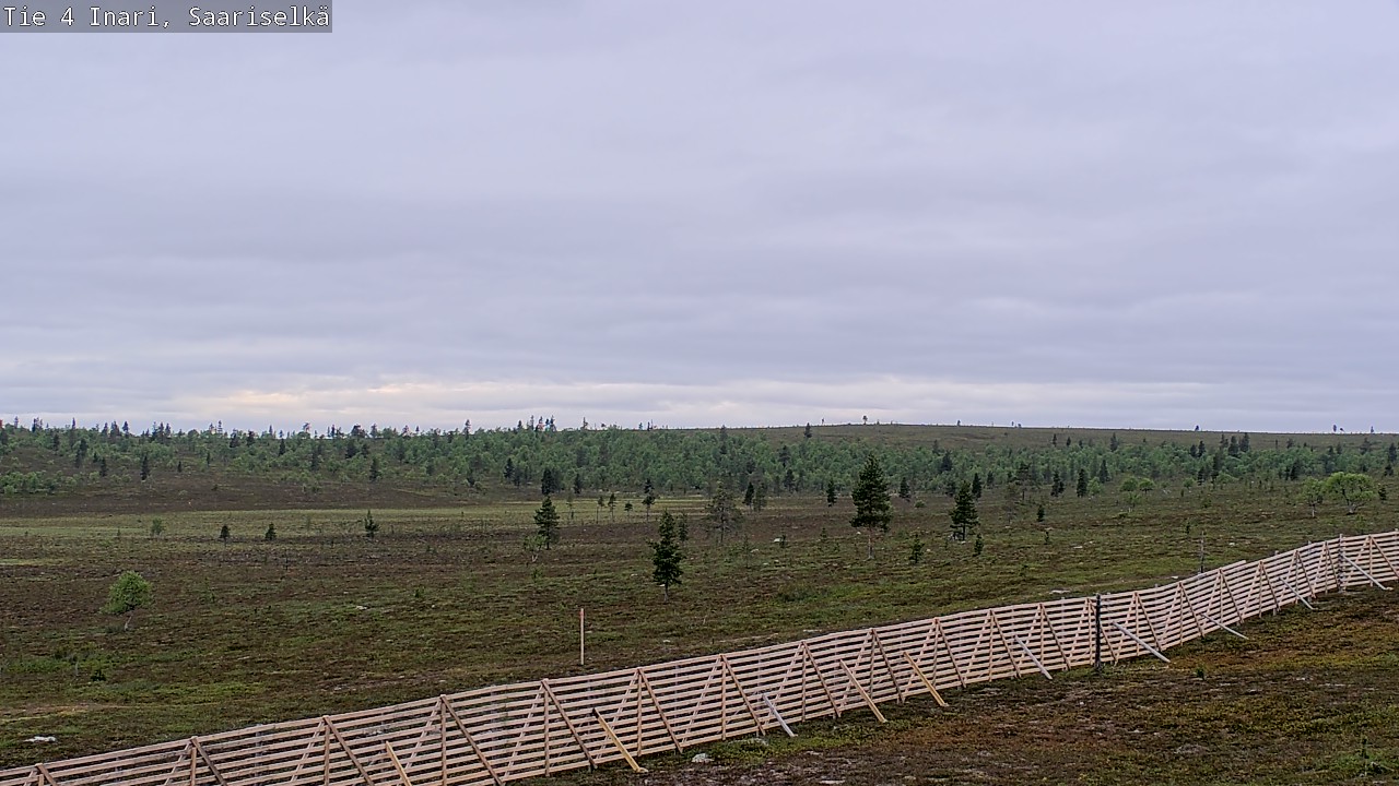 Kelikamerat Kuva Tie 4 Inari, Saariselkä, Kaunispää, Inari, Lappi