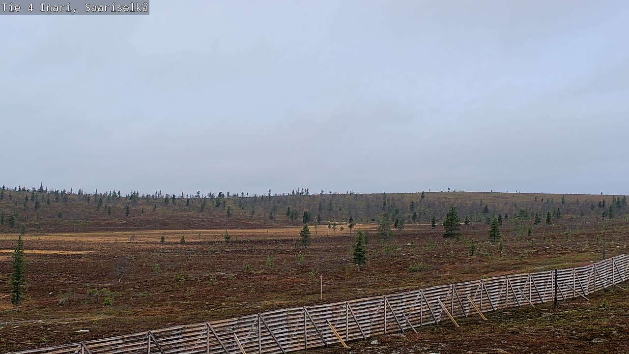 Kelikamerat Kuva Tie 4 Inari, Saariselkä, Kaunispää, Inari, Lappi