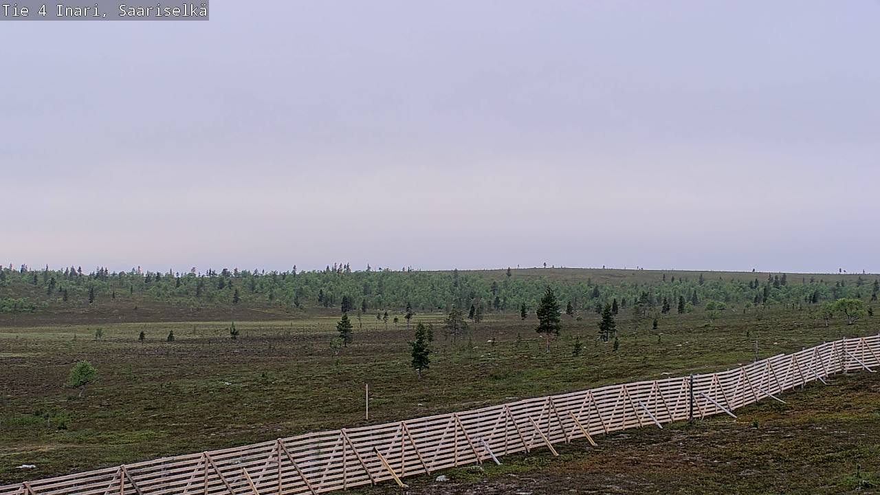 Kelikamerat Kuva Tie 4 Inari, Saariselkä, Kaunispää, Inari, Lappi
