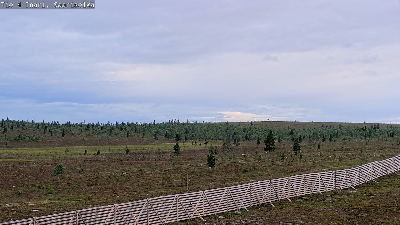 Kelikamerat Kuva Tie 4 Inari, Saariselkä, Kaunispää, Inari, Lappi