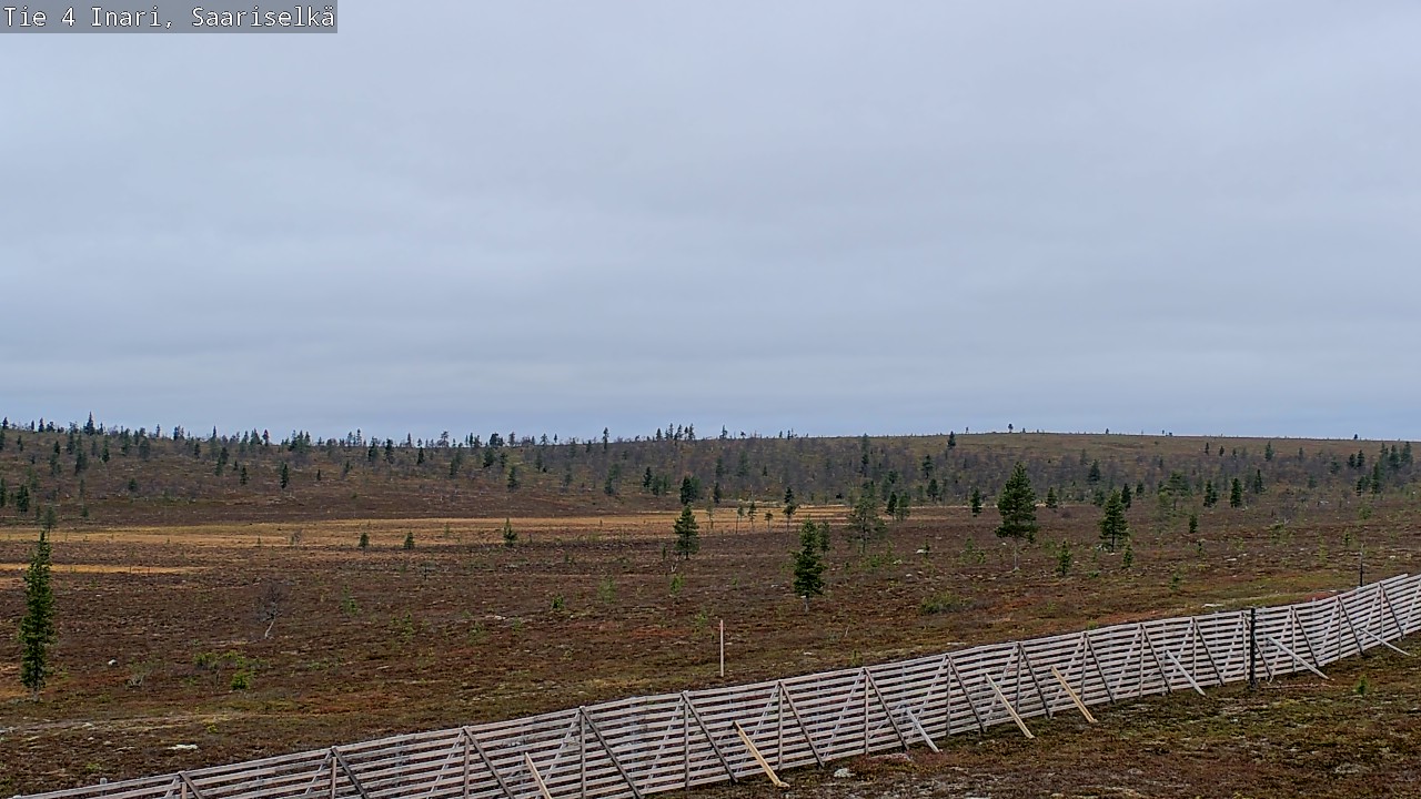 Kelikamerat Kuva Tie 4 Inari, Saariselkä, Kaunispää, Inari, Lappi