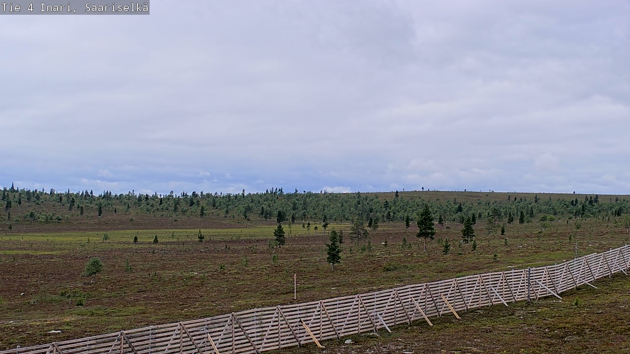 Kelikamerat Kuva Tie 4 Inari, Saariselkä, Kaunispää, Inari, Lappi
