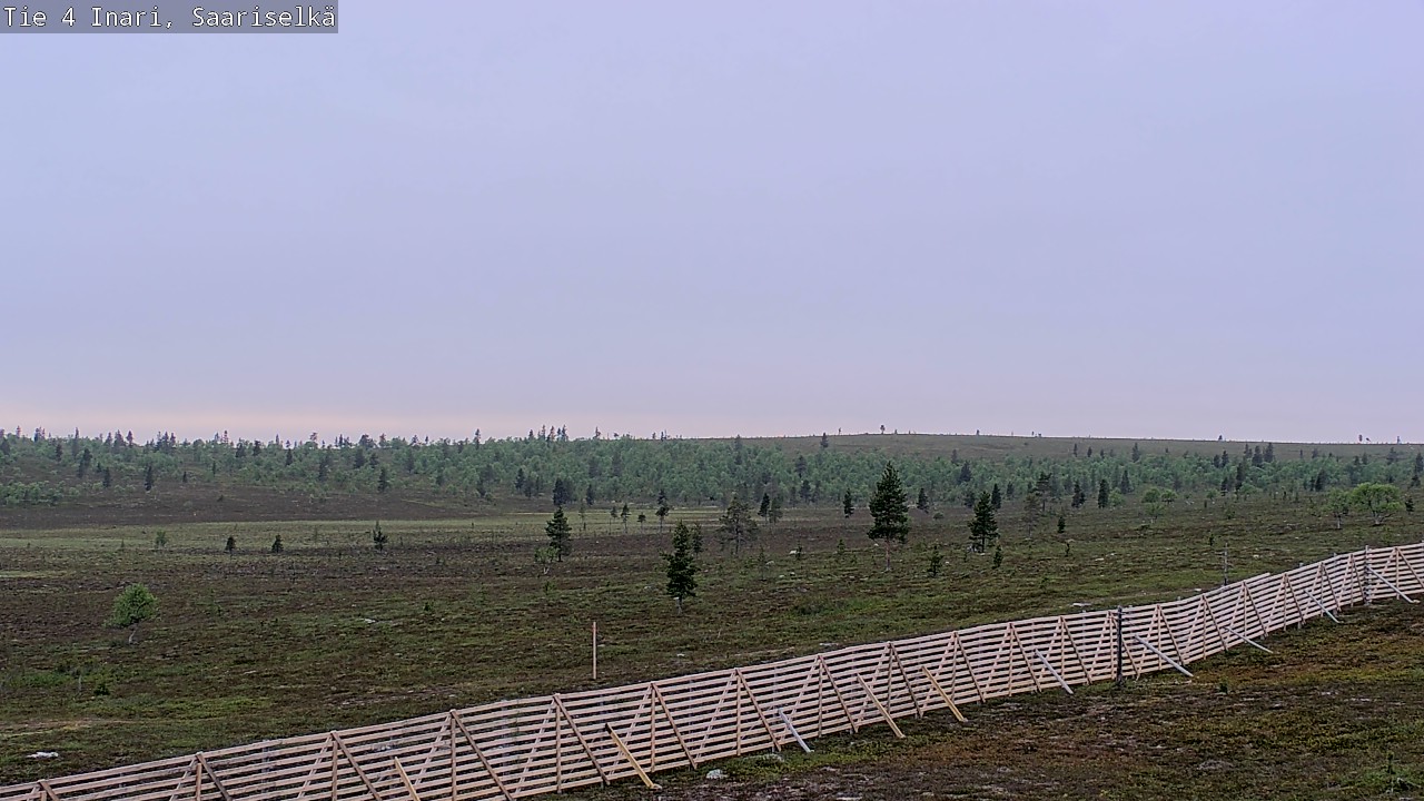 Kelikamerat Kuva Tie 4 Inari, Saariselkä, Kaunispää, Inari, Lappi