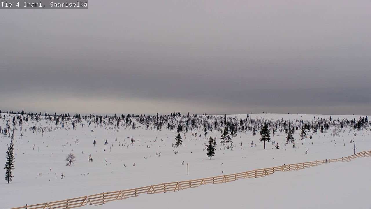 Kelikamerat Kuva Tie 4 Inari, Saariselkä, Kaunispää, Inari, Lappi