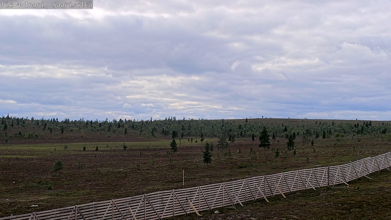 Kelikamerat Kuva Tie 4 Inari, Saariselkä, Kaunispää, Inari, Lappi